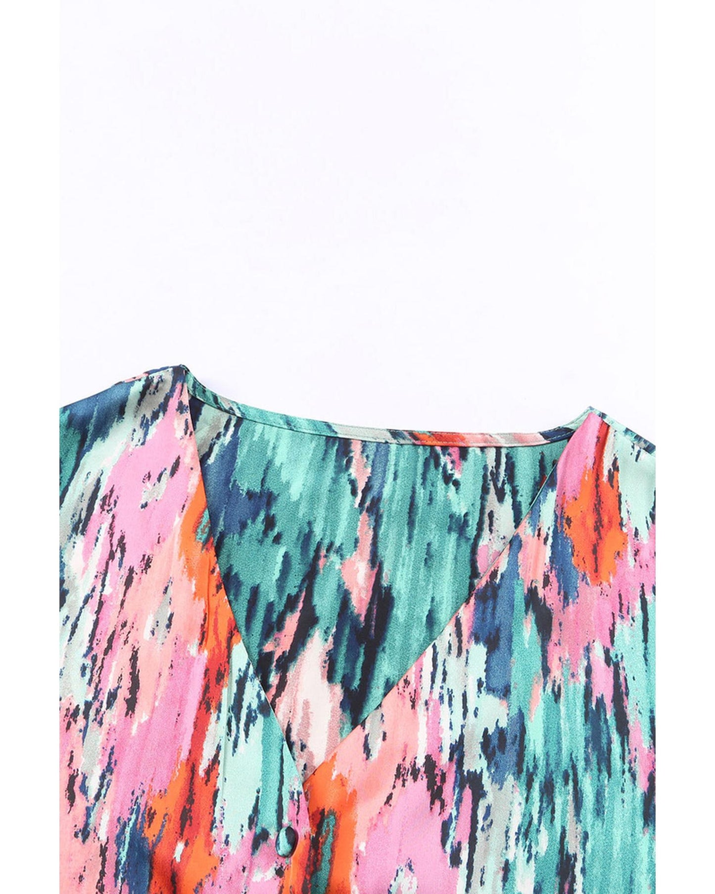 Azura Exchange Abstract Print Long Sleeve Shirt - M