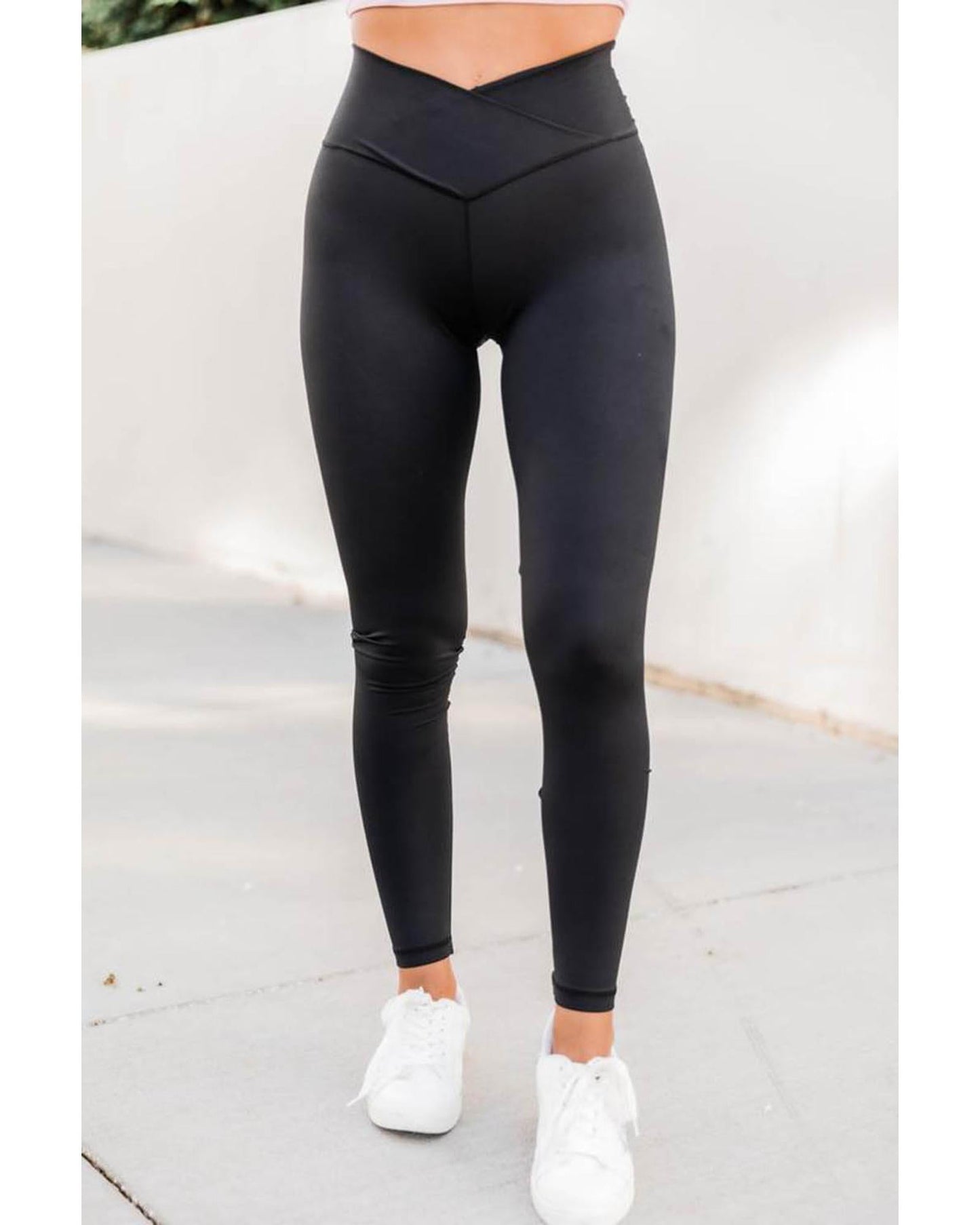 Azura Exchange High Performance Yoga Leggings with Arch Waist - L