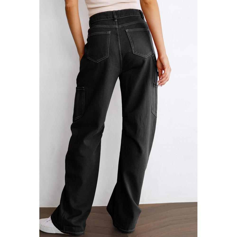 Azura Exchange High Waist Cargo Pants with Pockets - 10 US