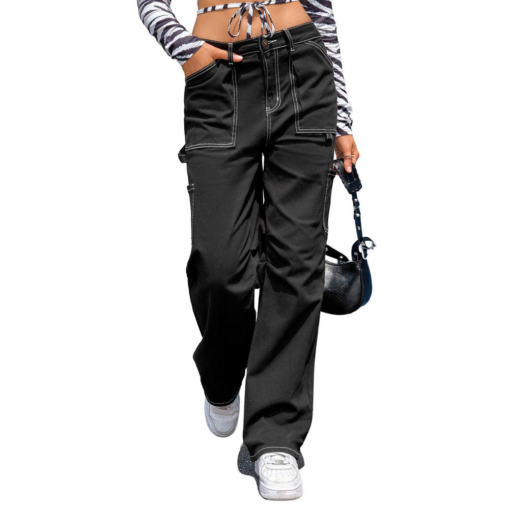 Azura Exchange High Waist Cargo Pants with Pockets - 14 US