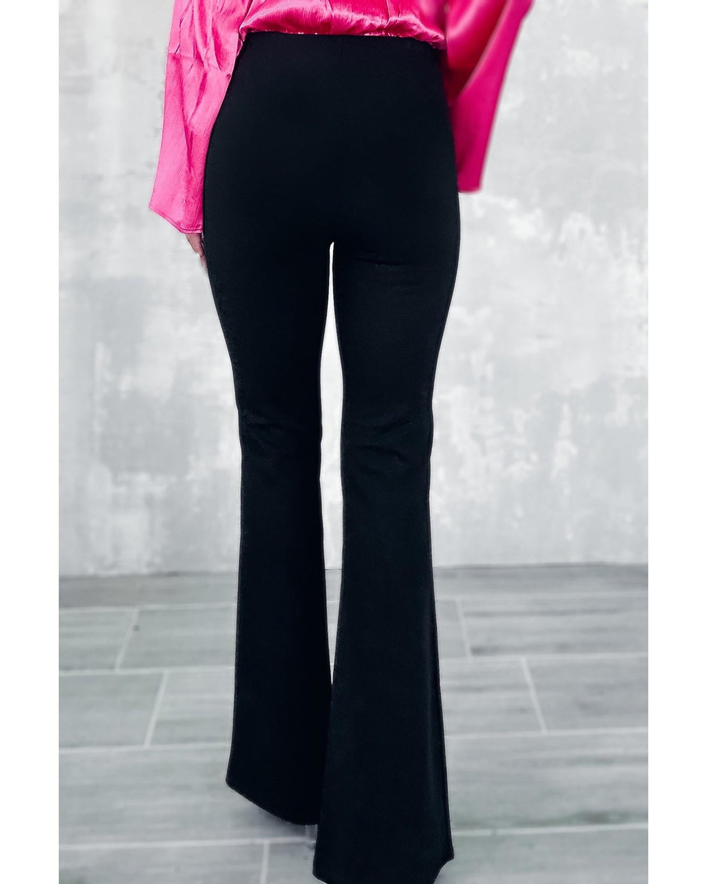 Azura Exchange Flare Bottom Pants with Split Front - 10 US